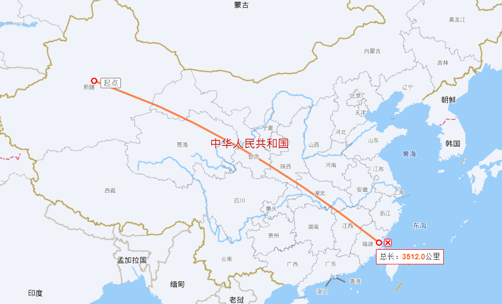 地域跨度