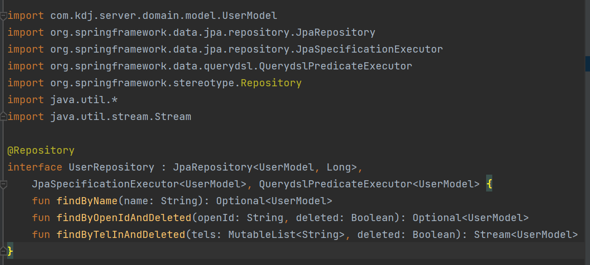 springdatajpa-kotlin-Repository
